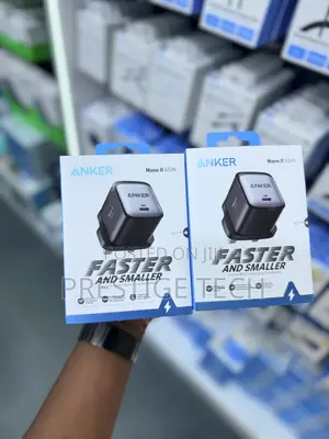 Anker Nano 2 65w Gan Charger, Compact Power Adapter