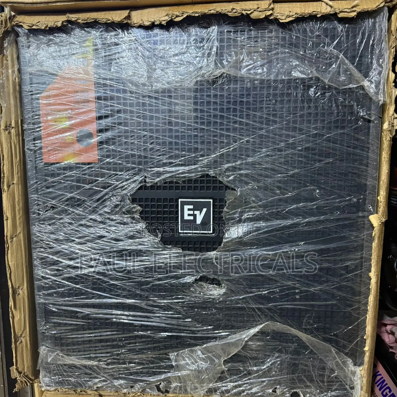 Ev Single Bass Spraker