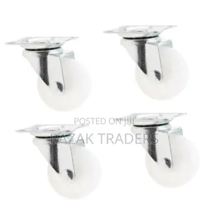 4 Pack Heavy Duty 1.5'' Swivel Castor Wheels Trolley Furniture Caster