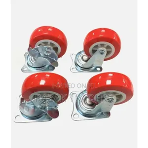 4pcs Castor Wheel for Furniture,Trolley Swivel Caster Wheels, 50mm
