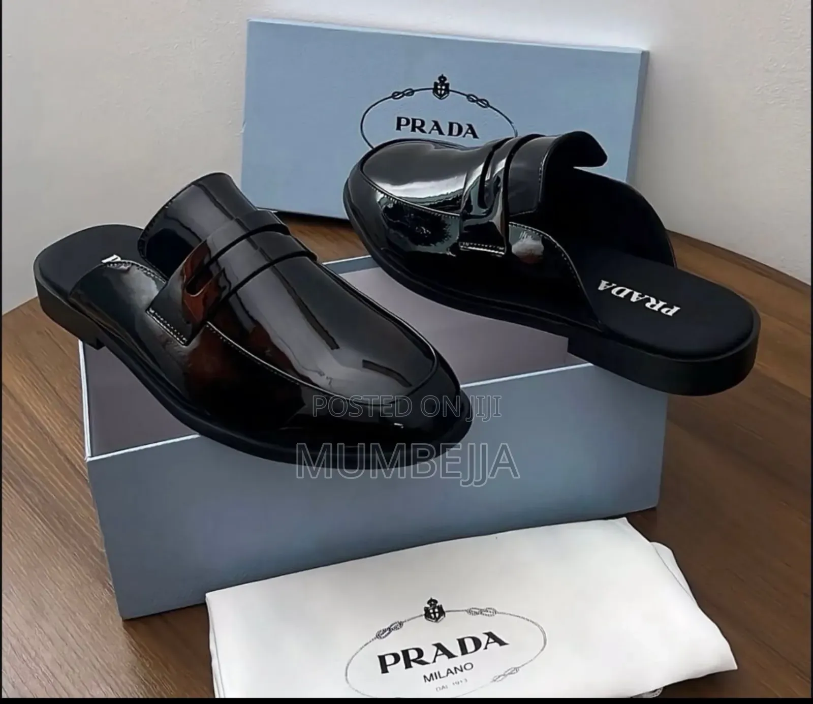 Men's Premium Classic Automatic Clean Off Prada Push in Shoes .