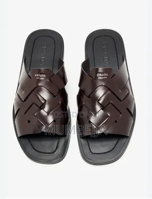 Prada Milano Men's Premium Fancy Classic Push in Shoes.