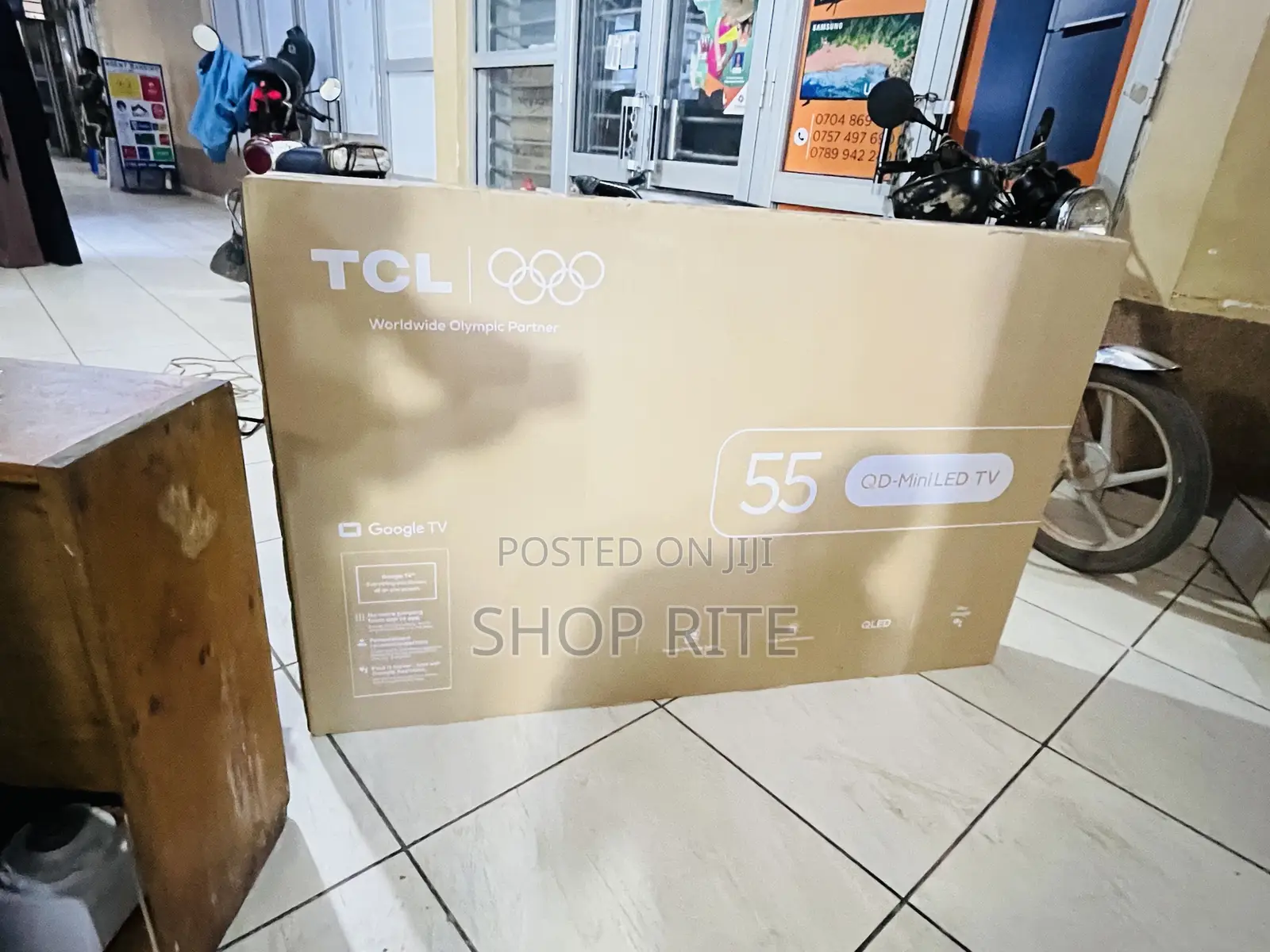 TCL -Qd Mini Led Tv Smart Android 55 Inches
