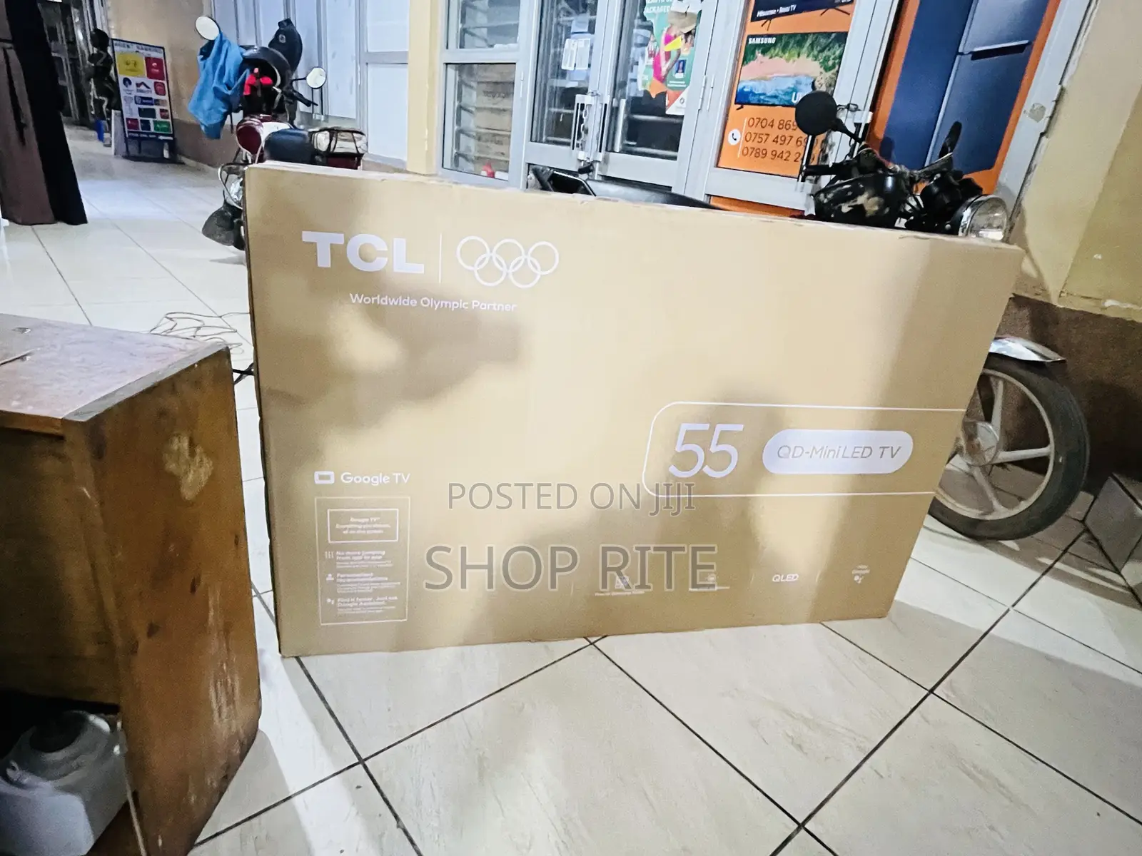 TCL -Qd Mini Led Tv Smart Android 55 Inches