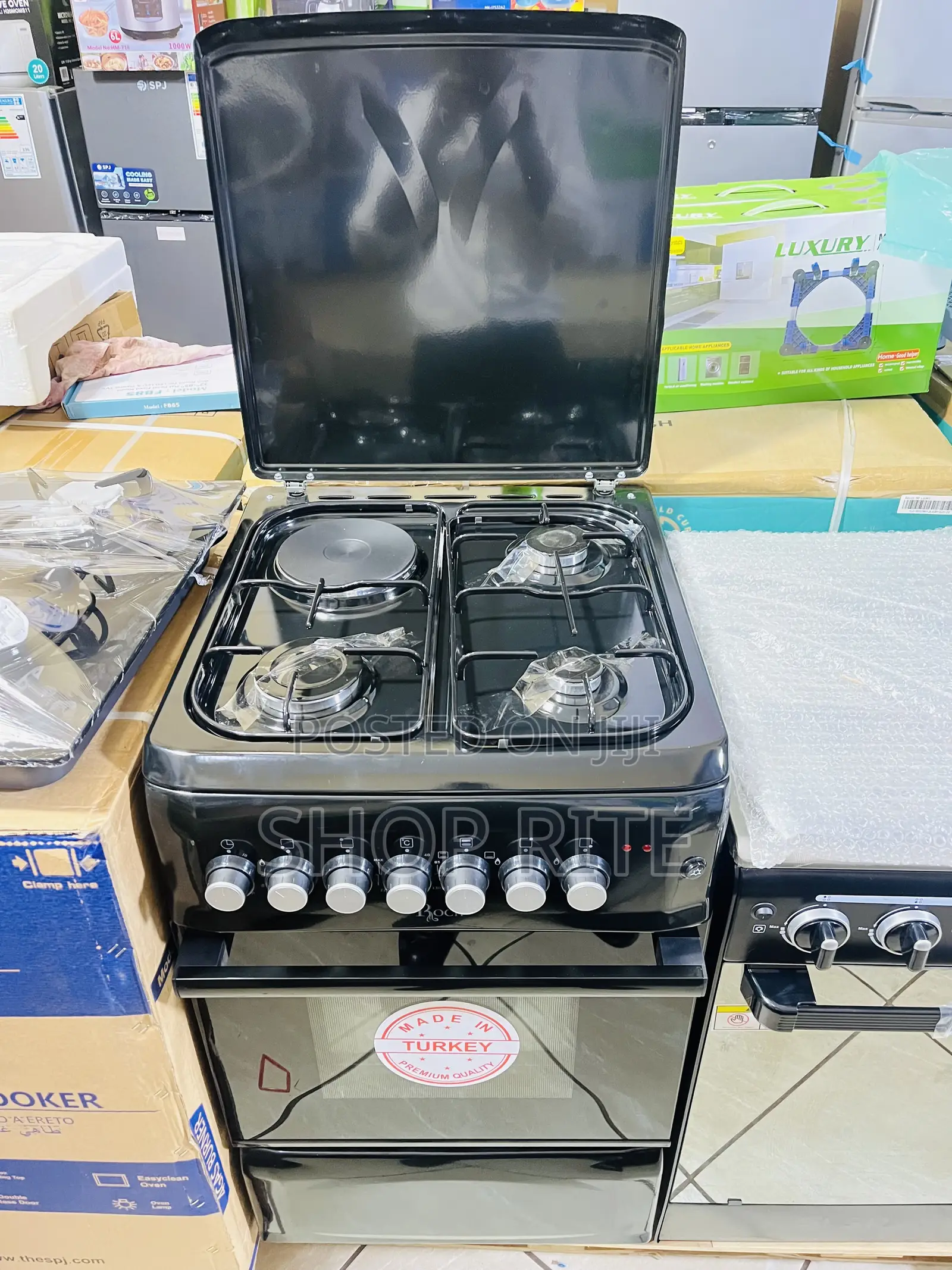Roch Cooker 55/50 Cm 3gas 1 Electric Turkey Make