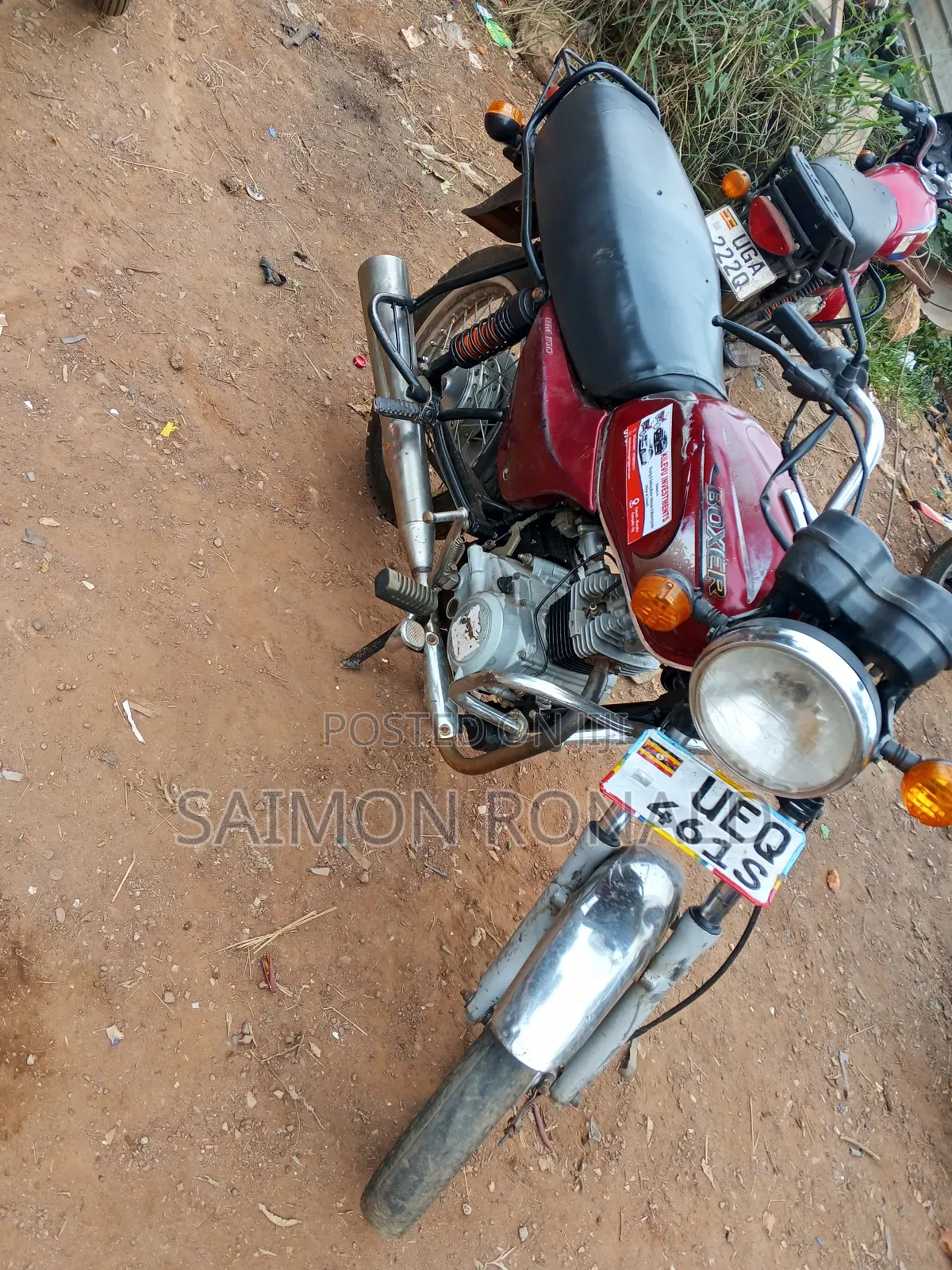 Bajaj Boxer 100 2018 Red
