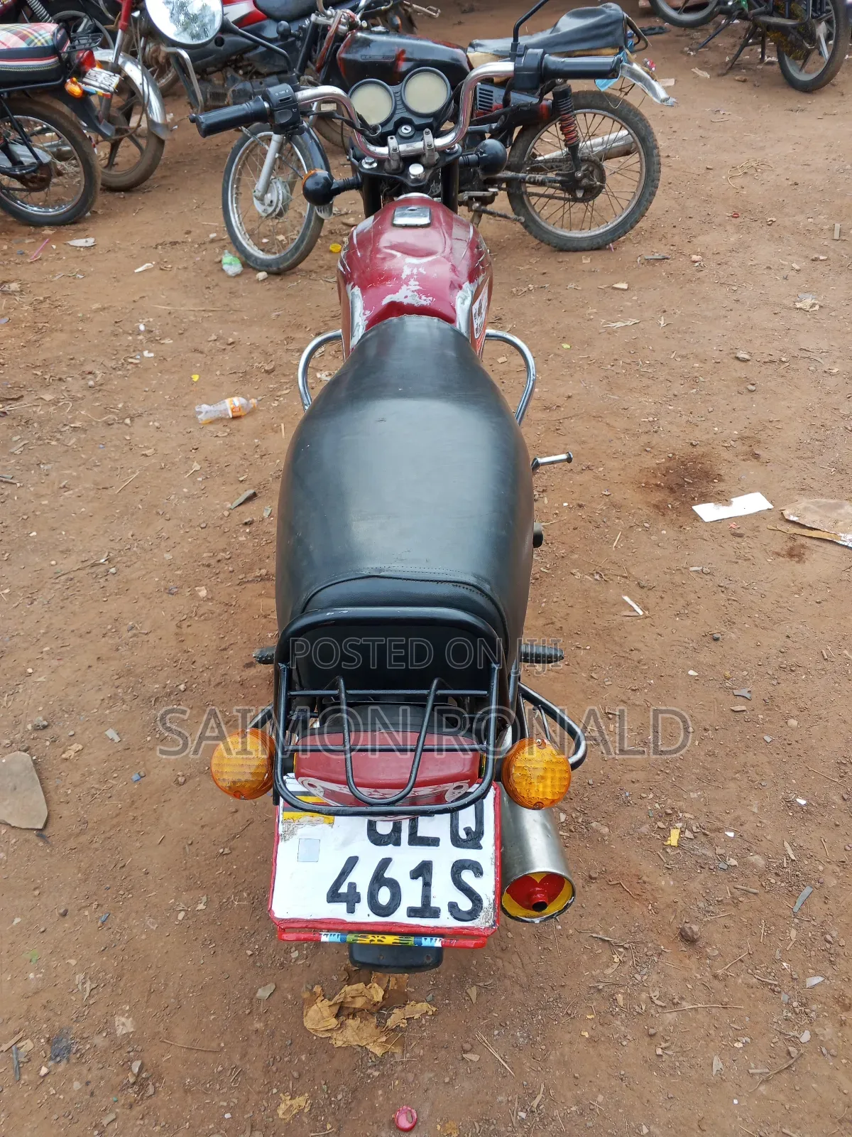 Bajaj Boxer 100 2018 Red