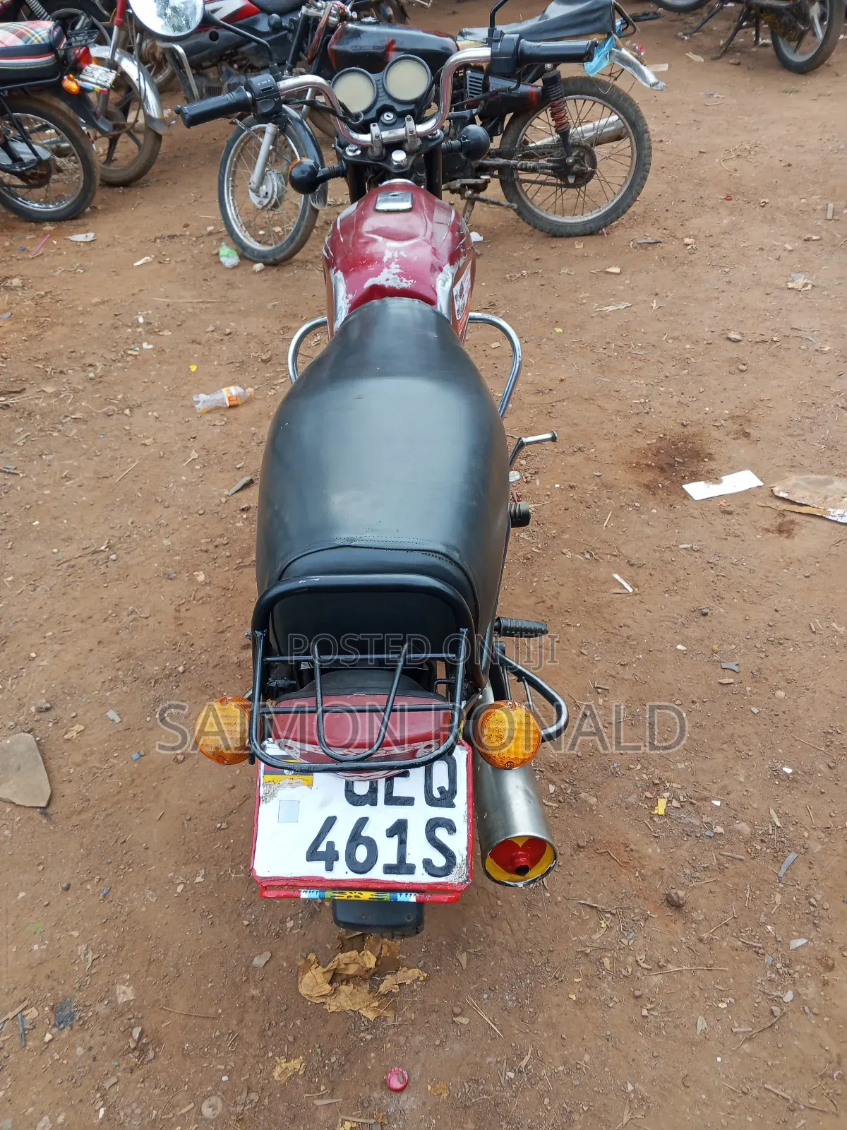 Bajaj Boxer 100 2018 Red