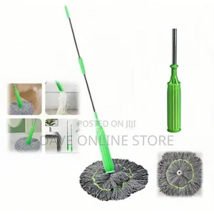 2 in 1 Dehydrated Mop, Self-Wringing Twist Mops for Floor Cleaning,