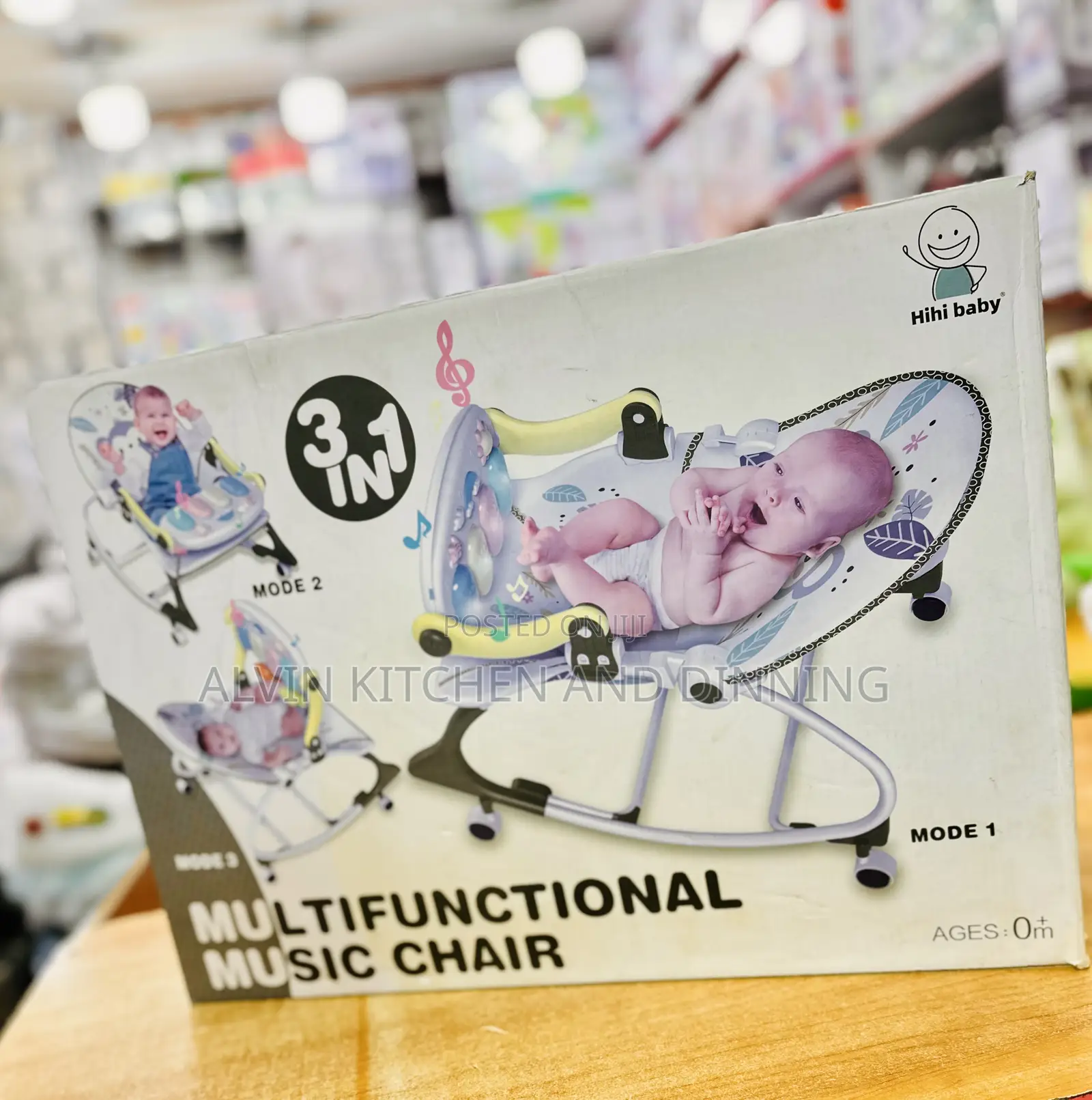 Baby Bouncer Chair 3in1