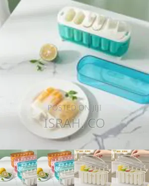 Popsicle Ice Moulds With Tray - Multicolor