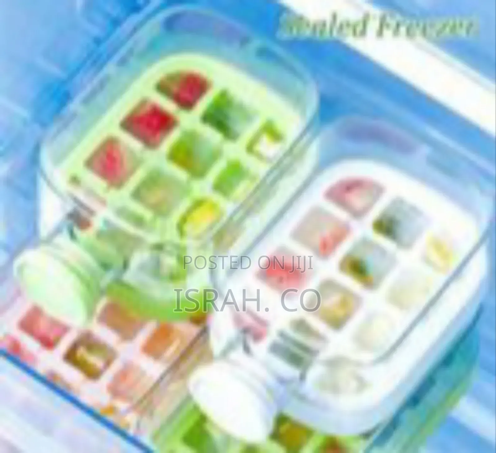 Aesthetic Square Portable Water Bottle With Built-in Ice Cube