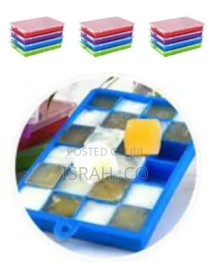 Flexible Silicone Square Ice Cube Tray