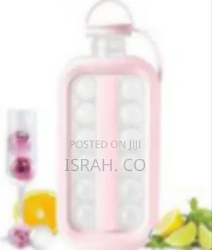 2-in-1 Portable Ice Ball Maker Bottle and Dispenser - Multicolor