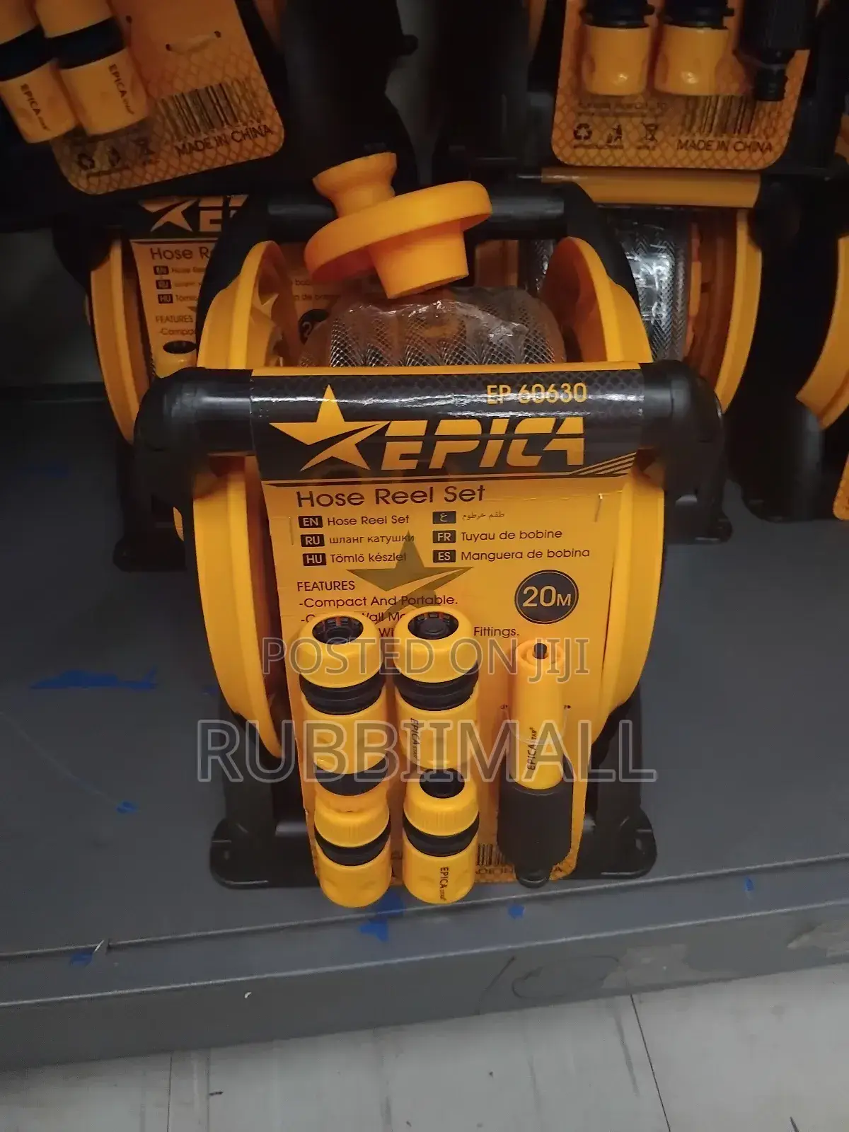 Garden Hose Reel Set 20m