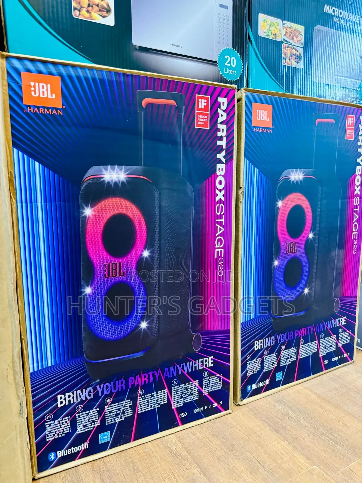 JBL Club 120 Bluetooth Rechargeable Powerful 15hours of Playtime New