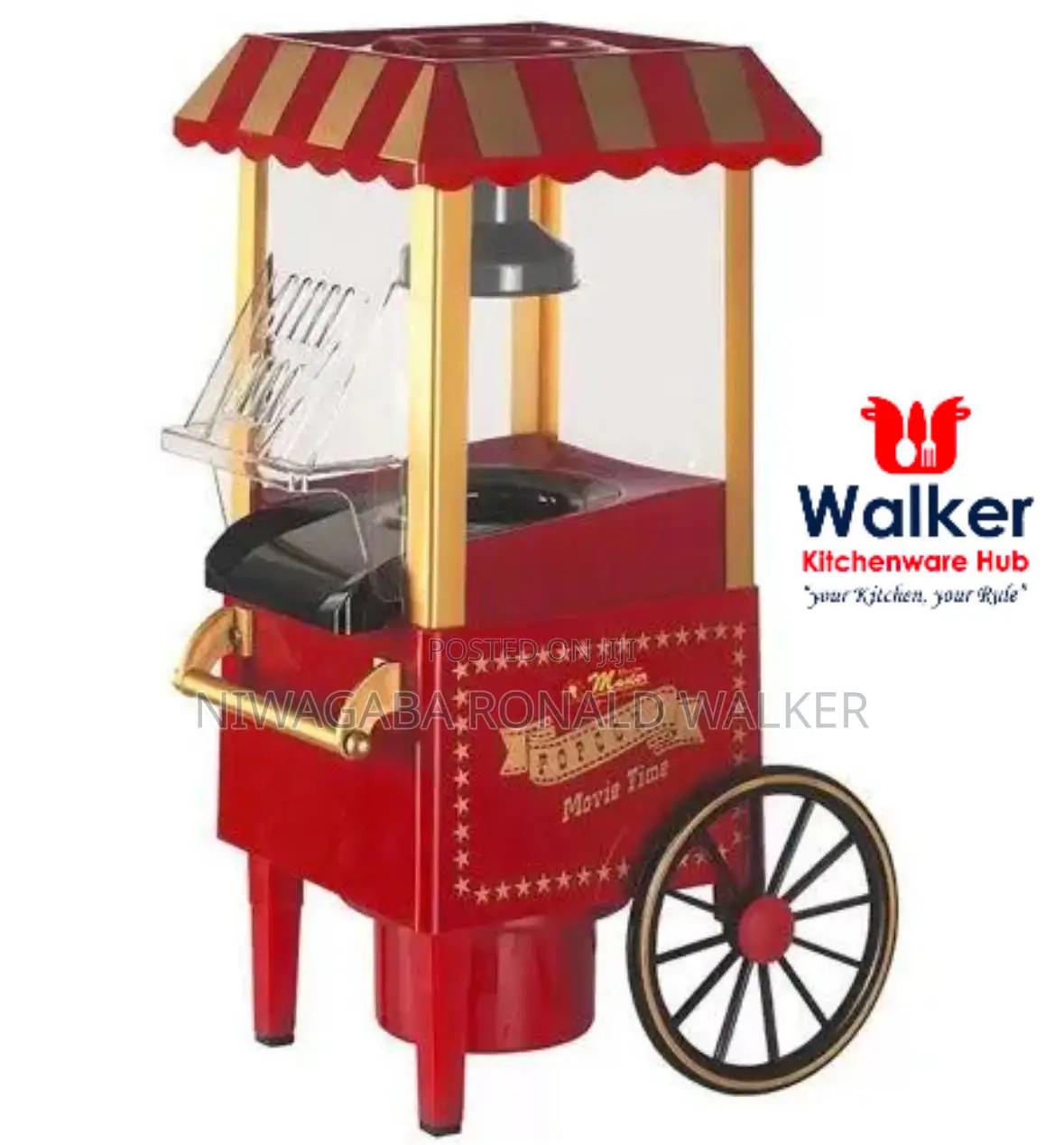 Oil Free Movie Time Popcorn Maker Machine