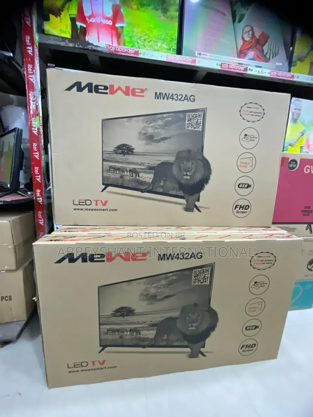 43 Inches Smart Tv /Mewe Smart Tv
