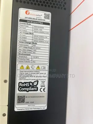 3000w / 3kva Felicity Hybrid Inverter Green Energy