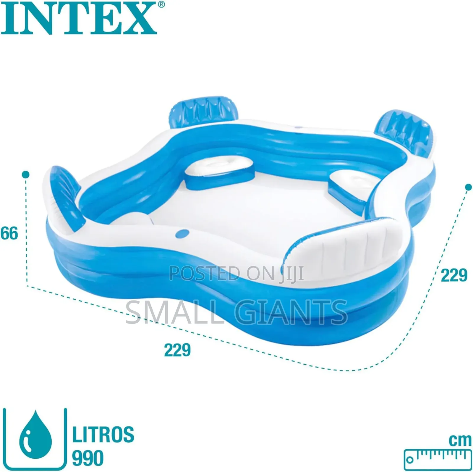 Intex Swim Center Family Lounge Pool