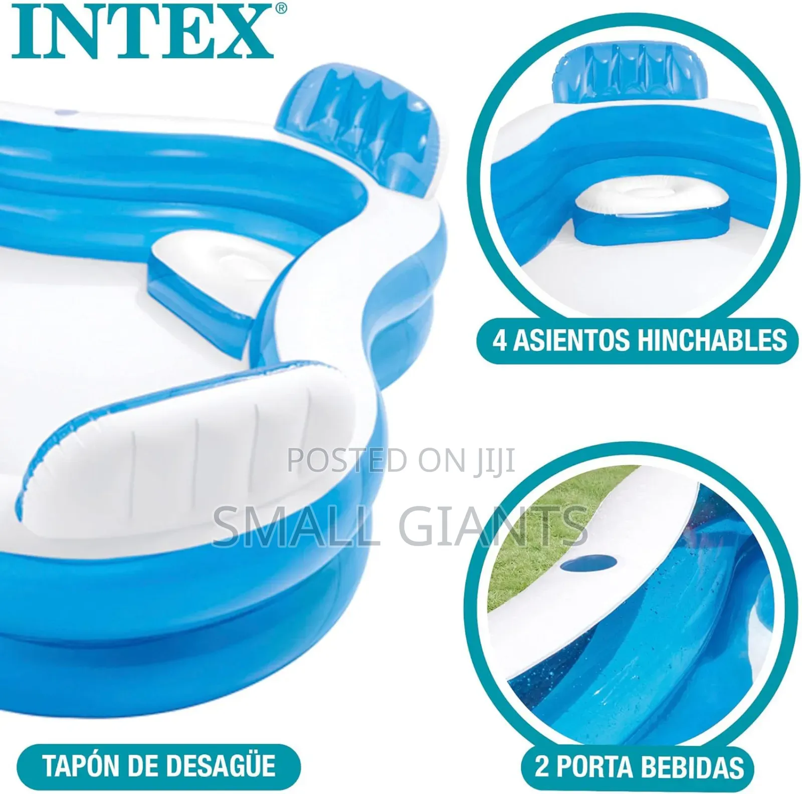 Intex Swim Center Family Lounge Pool