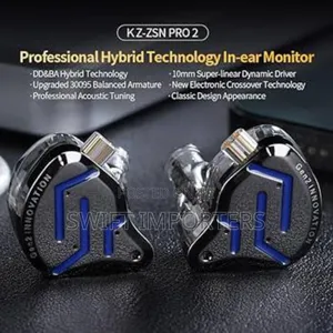 Kz ZSN Pro 2 Inears Iems in Ear Monitors Stage Monitors Gaming in-Ear