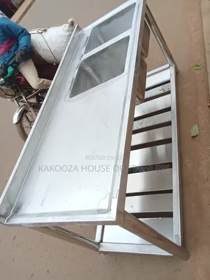 Commercial Stainless Steel Sink With Shelve Down