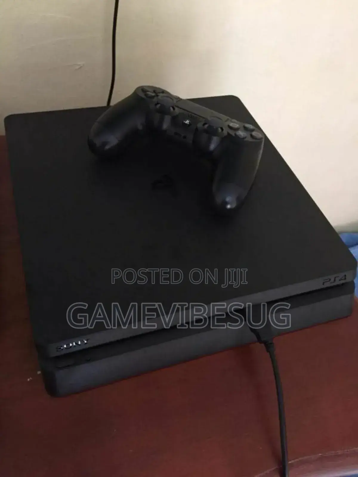 Sony Ps4 Slim Black Console, 2 Controllers, 10 Games - Big Deal