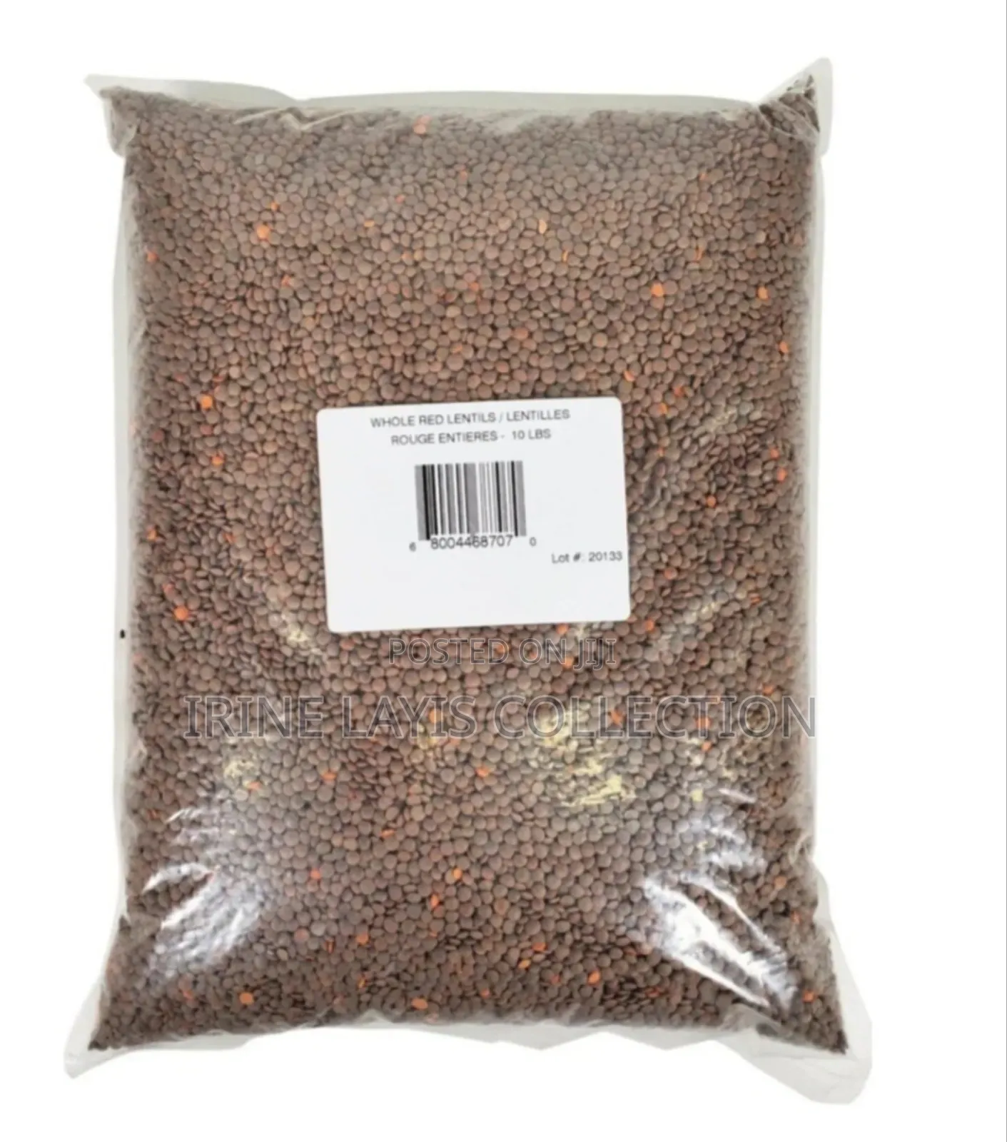 1kg of Whole Masoor Dal or Brown Lentils.