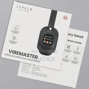 Levelo Vibemaster Wireless Hybrid Anc Headphones