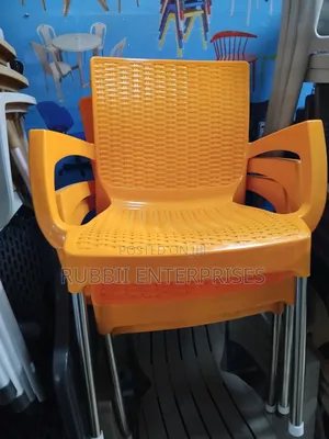 Plastic Chair With Armrests