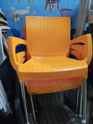 Plastic Chair With Armrests
