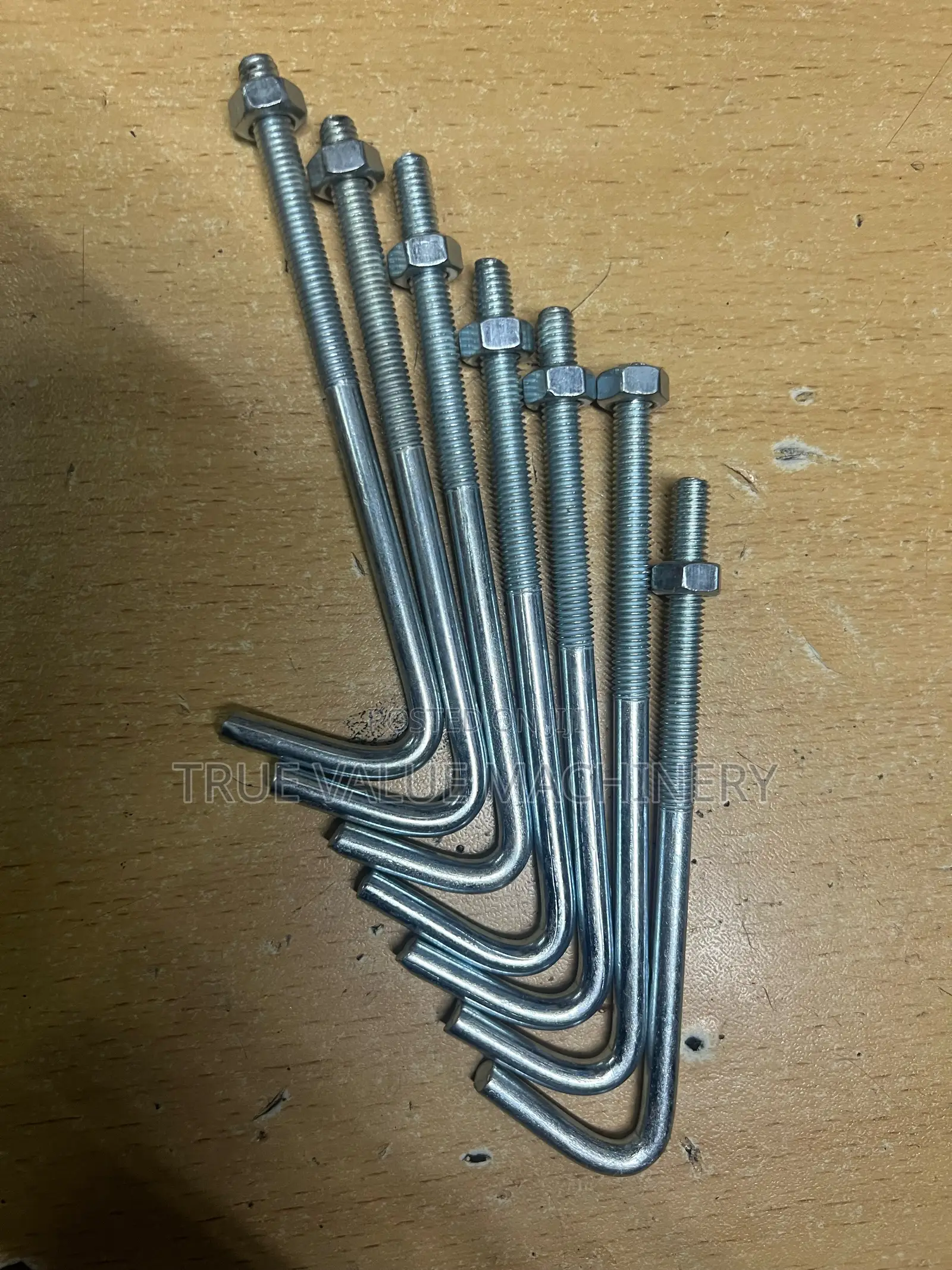 J-Bolts ( Available in All Sizes)