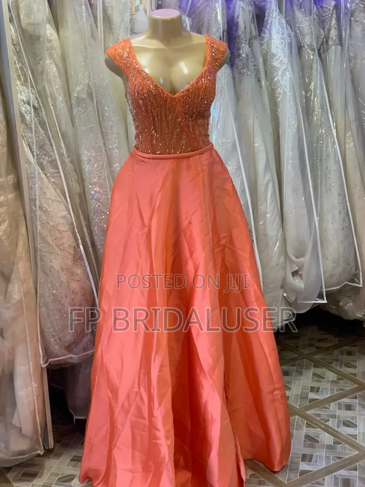 Bridesmaids Dresses Dark Peach X 6pcs