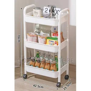 Metal Material Storage Cart