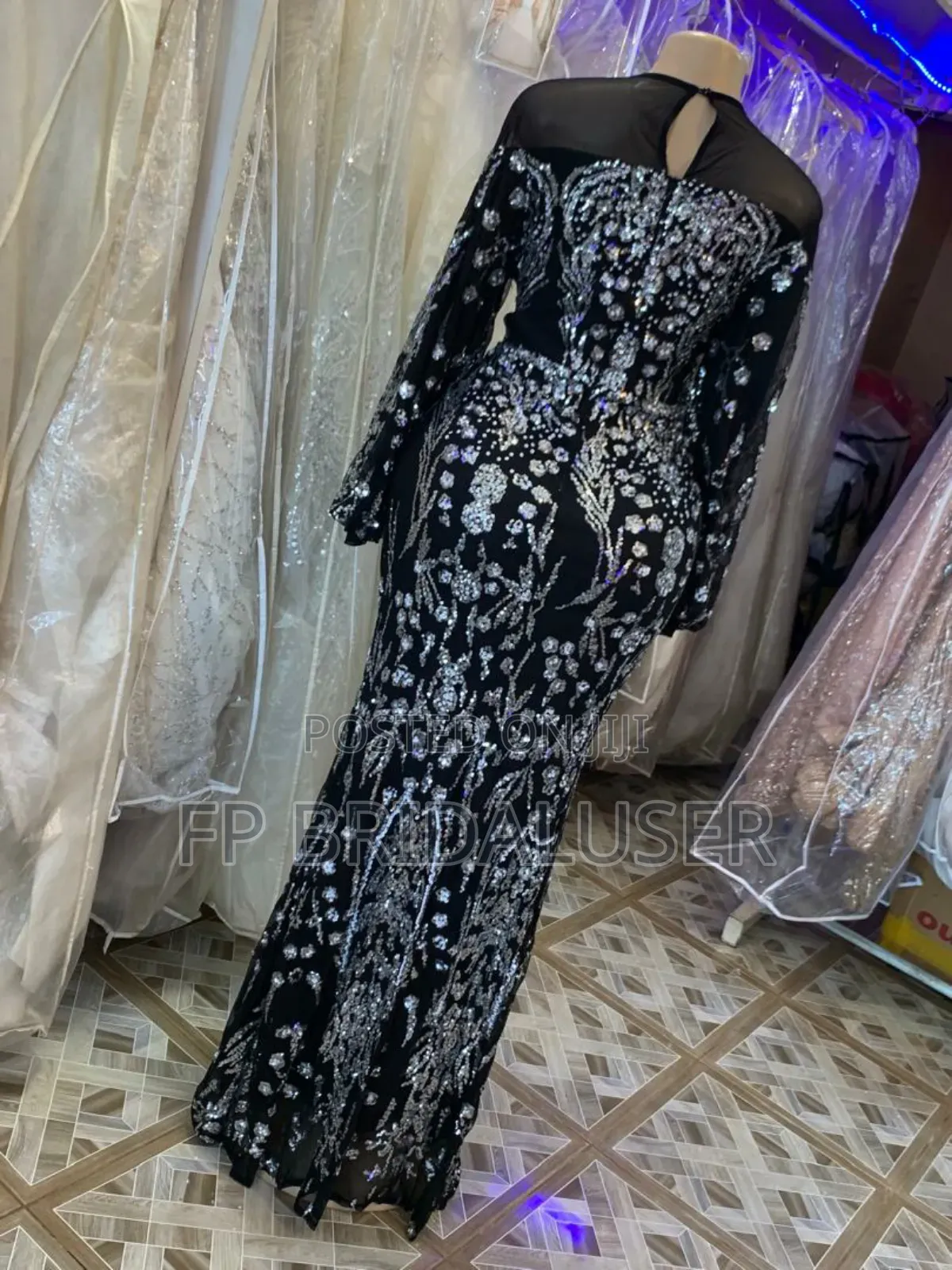 Metroon Back Sleeve Party Dress for Hire X2