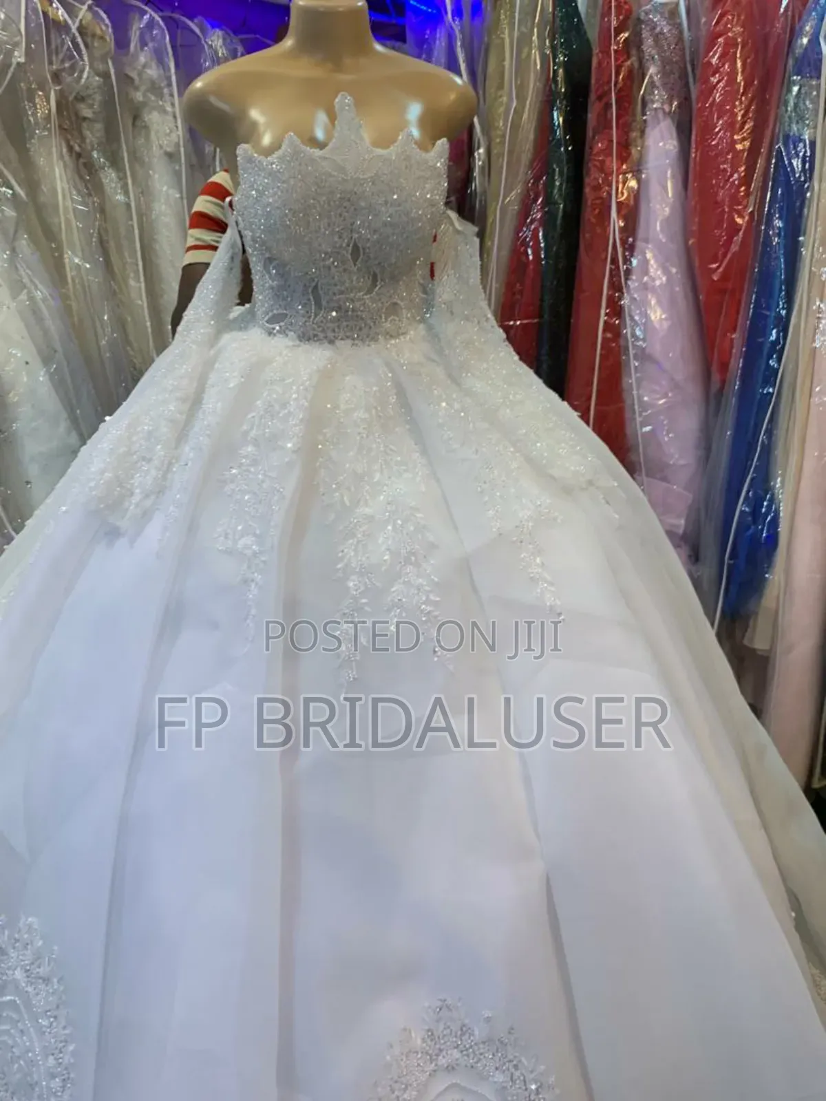 Wedding Dress for Hire With Half