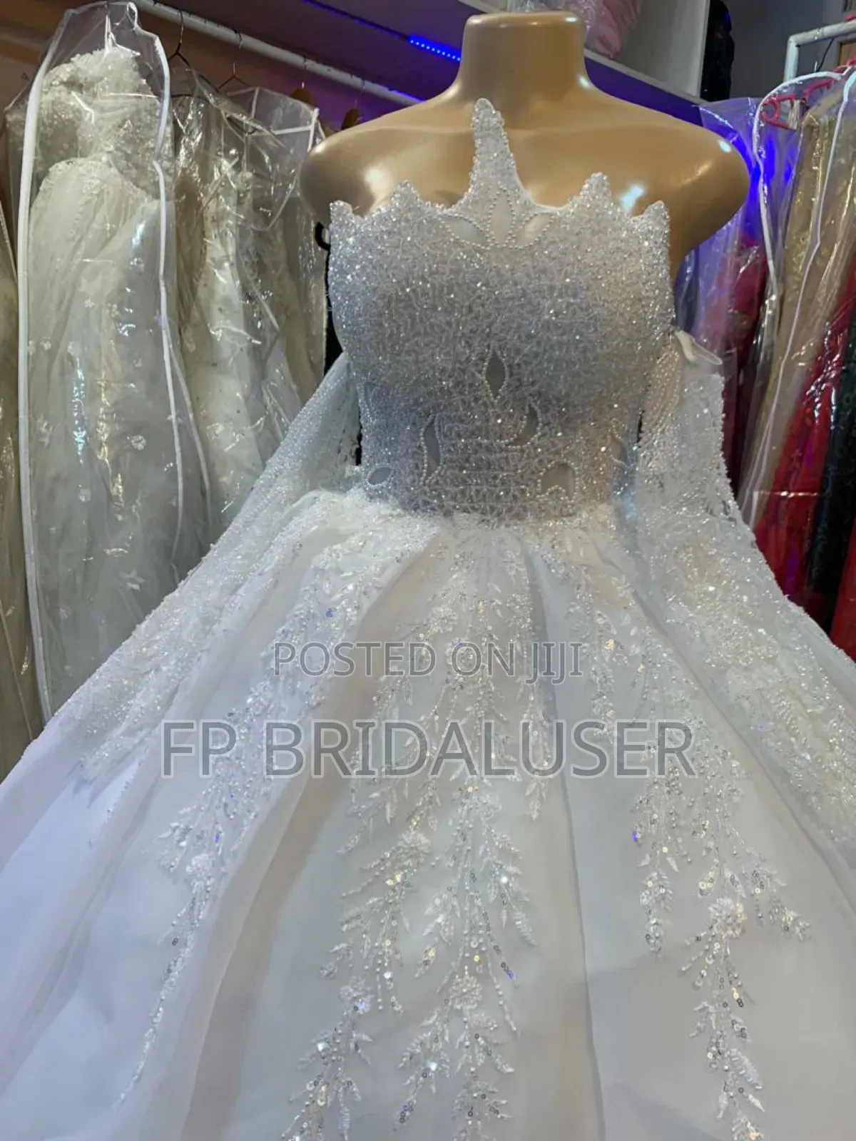 Wedding Dress for Hire With Half