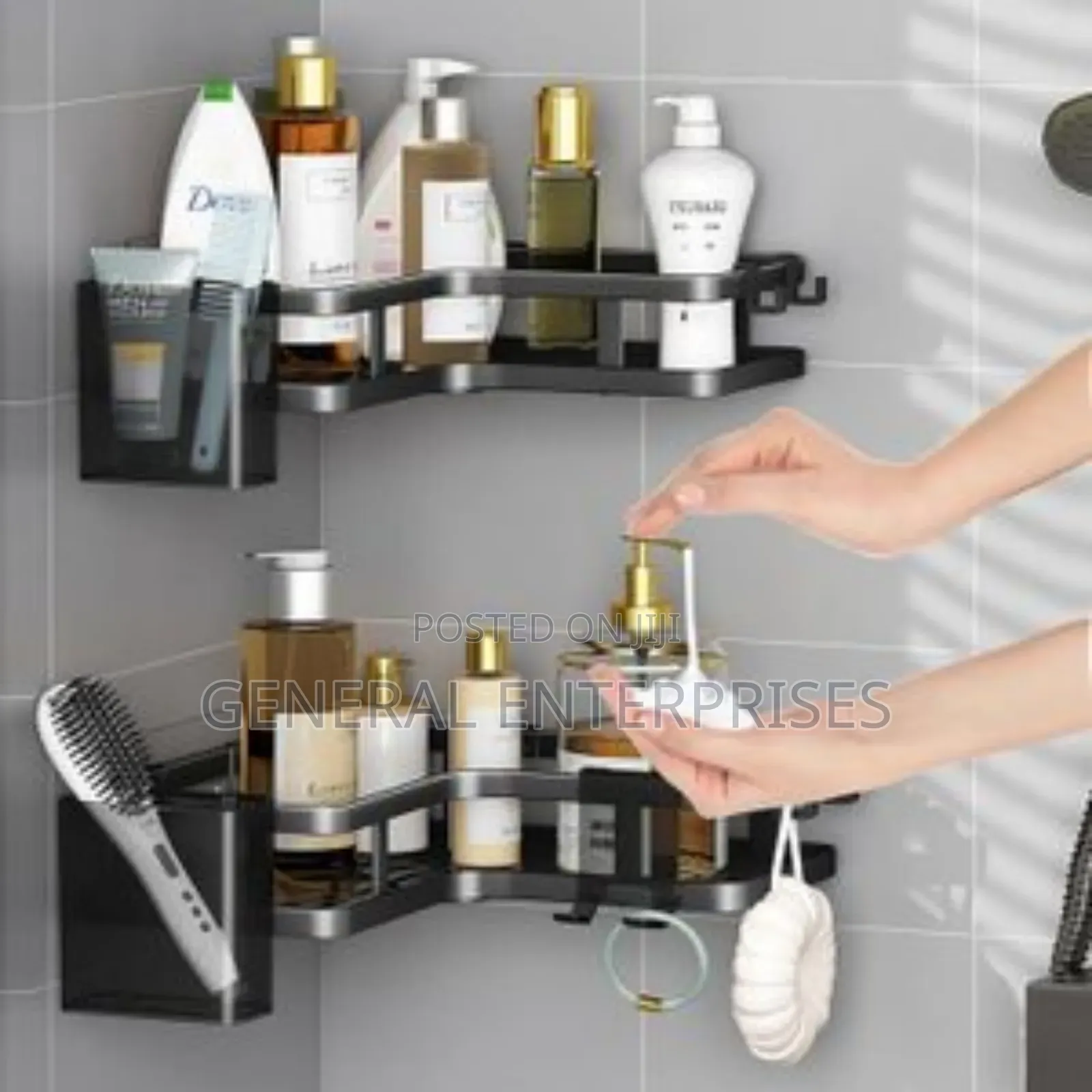 ZVZM Corner Shower Caddy Set Is a Stainless Steel