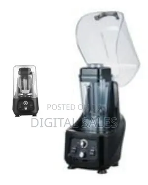 Professional High-Speed Commercial Blender With Sound Enclosure