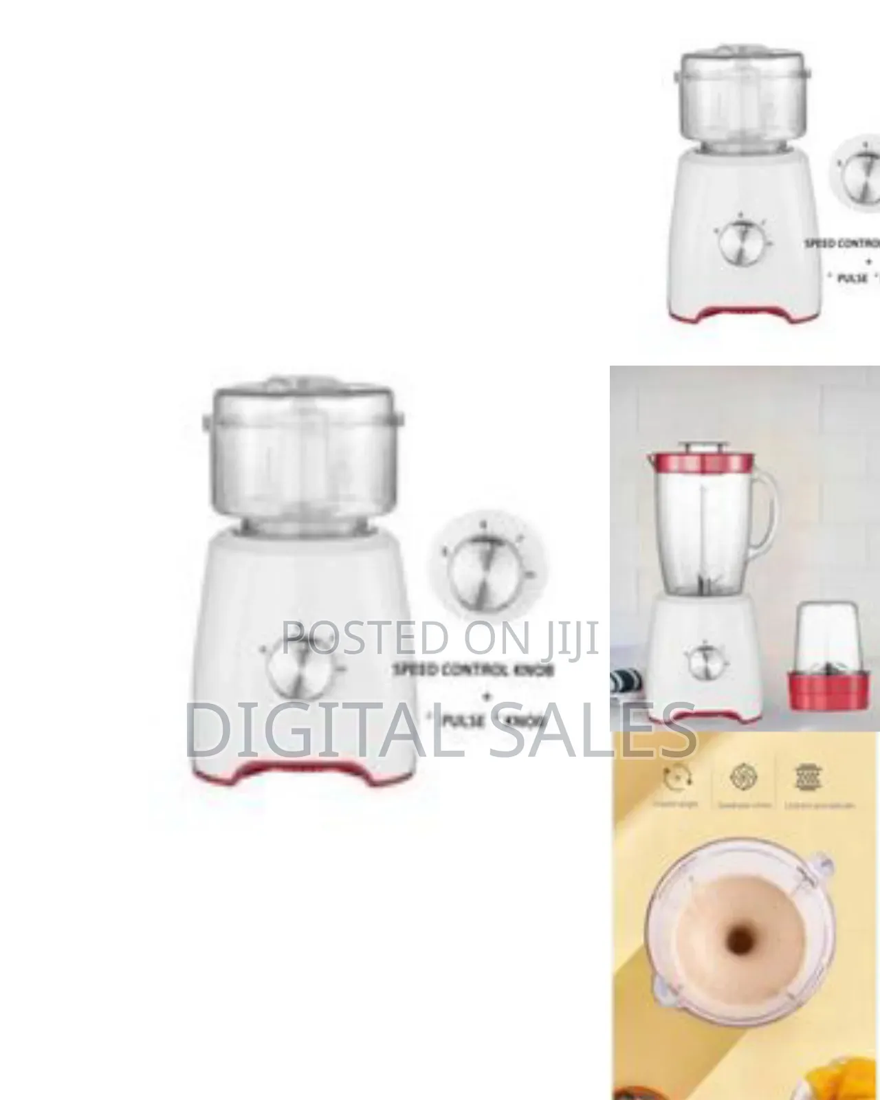 Multi-Function Kitchen Blender and Grinder Set