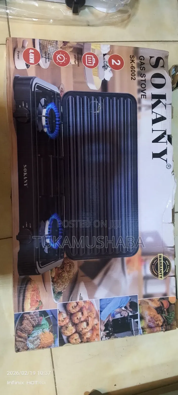 Sokany Gas Stove 2