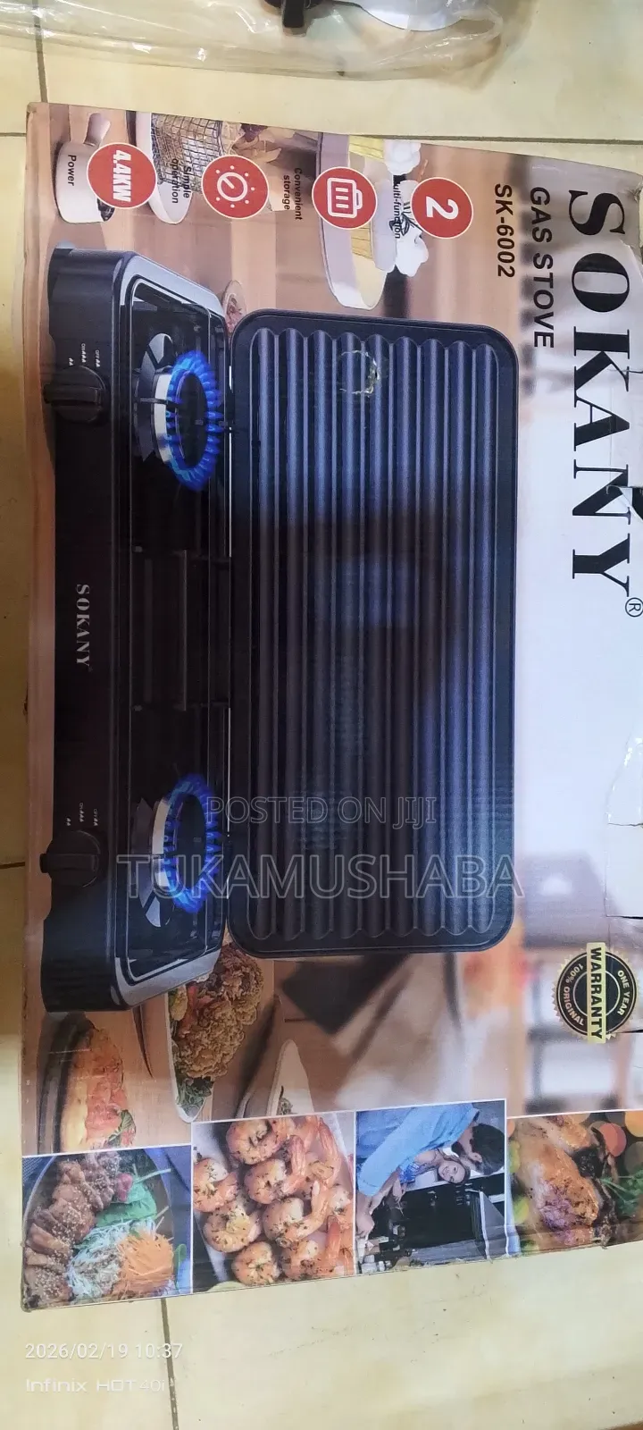 Sokany Gas Stove 2