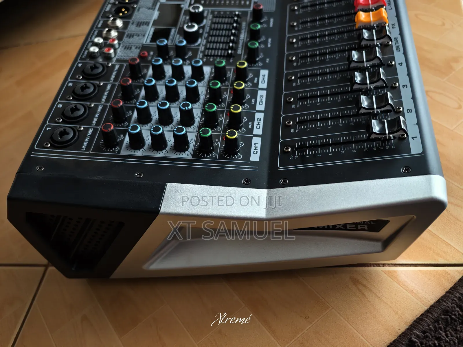 DSP 4 Channel Amp Mixer With Bluetooth and Usb Music Play