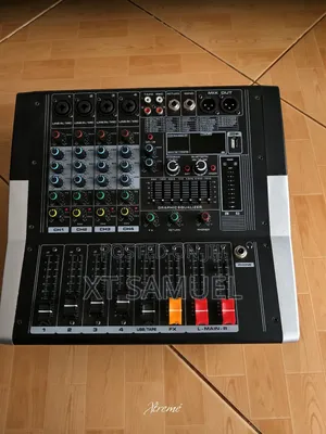 DSP 4 Channel Amp Mixer With Bluetooth and Usb Music Play