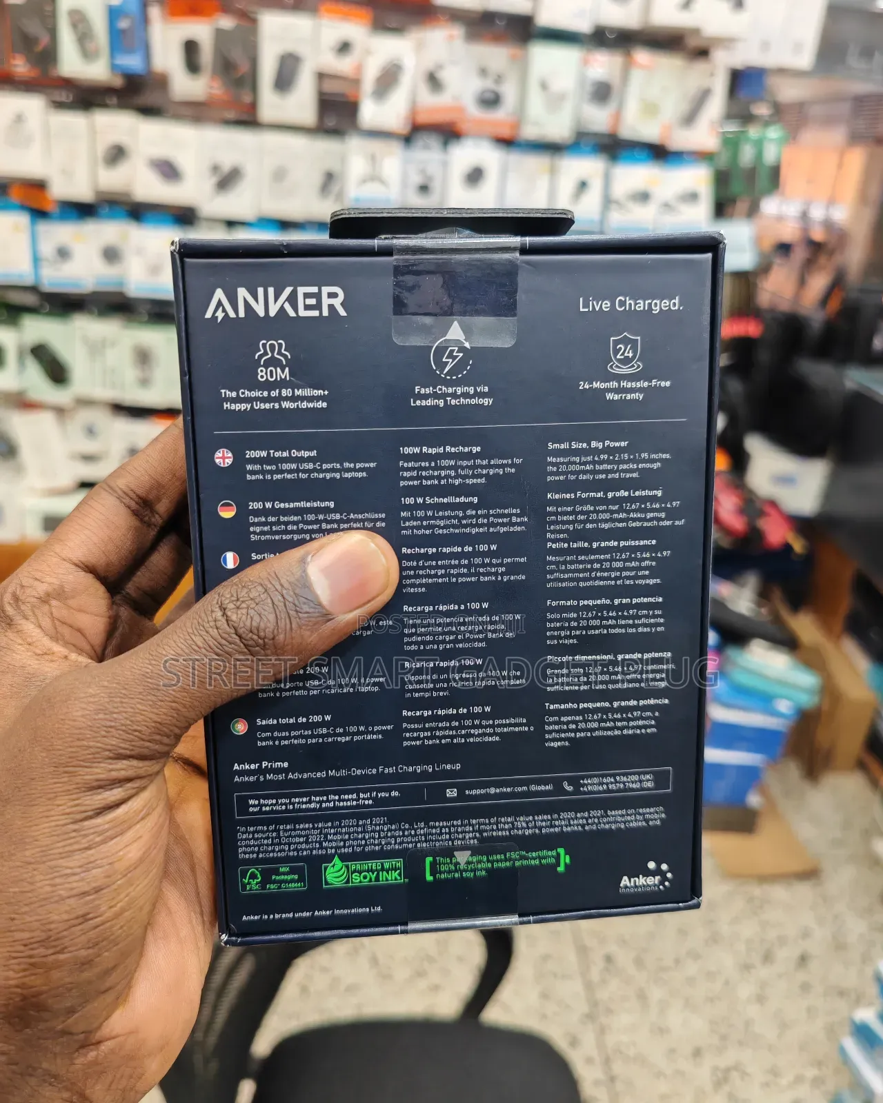Anker Prime 20.000mah Power Bank