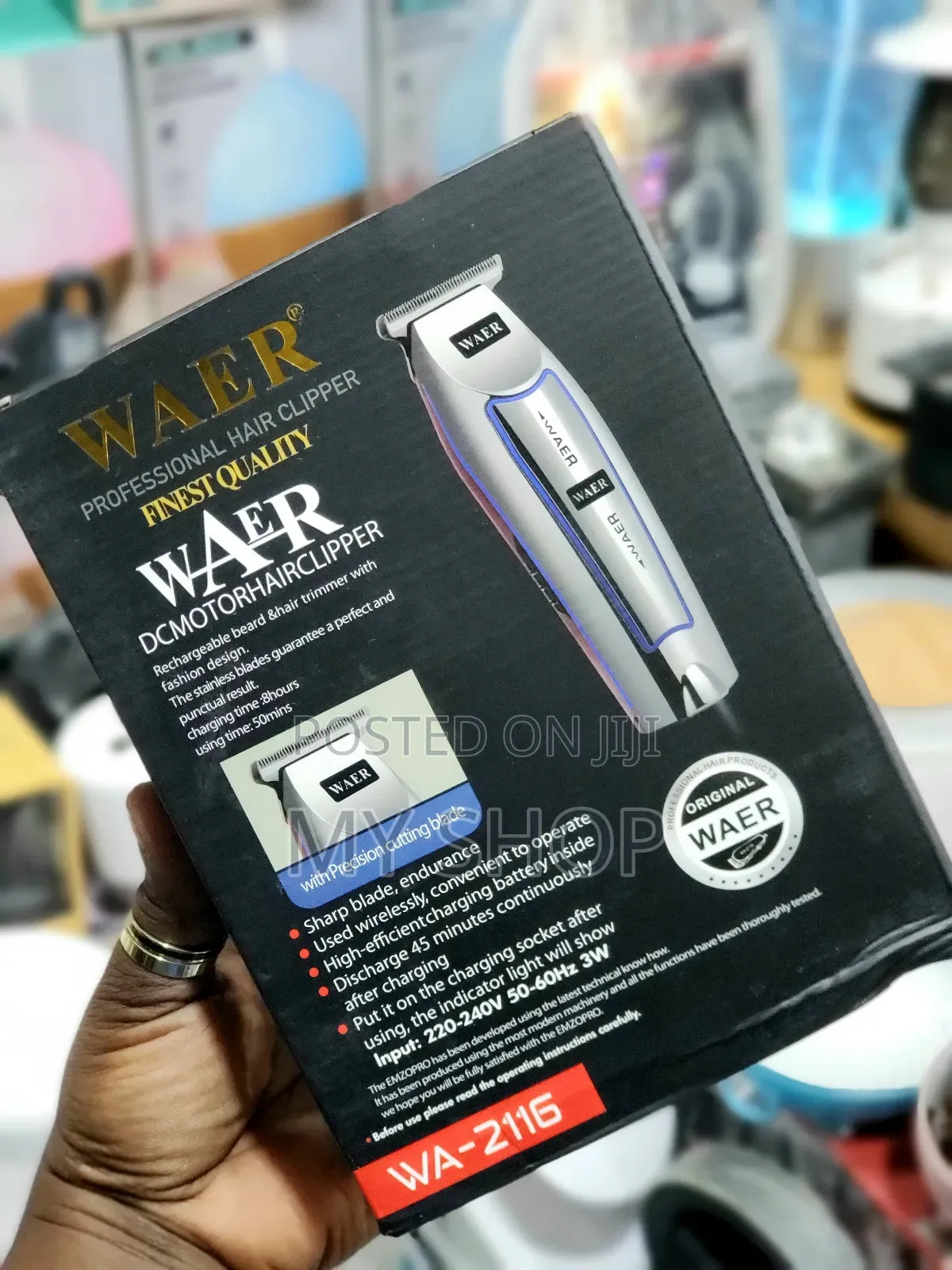Hair Detailing Machine - Rechargeable Hair Detailer