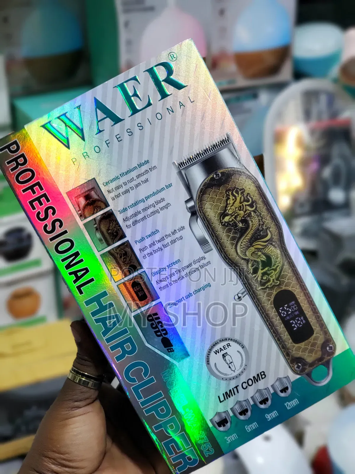 Rechargeable Hair Clipper Shaving Machine