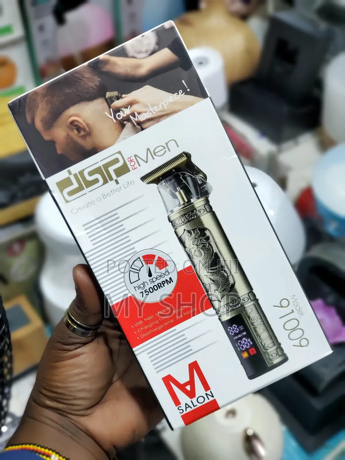 Powerful Rechargeable Hair Trimmer