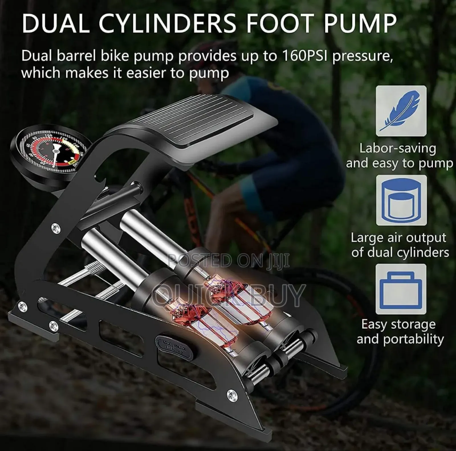 High-pressure Foot Pump